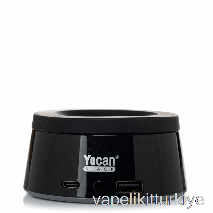 Vape Likit Yocan Siyah Göksel Akı Kablosuz şarj Cihazı Siyah